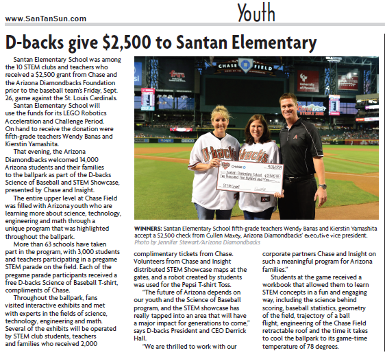 DBacks Grant